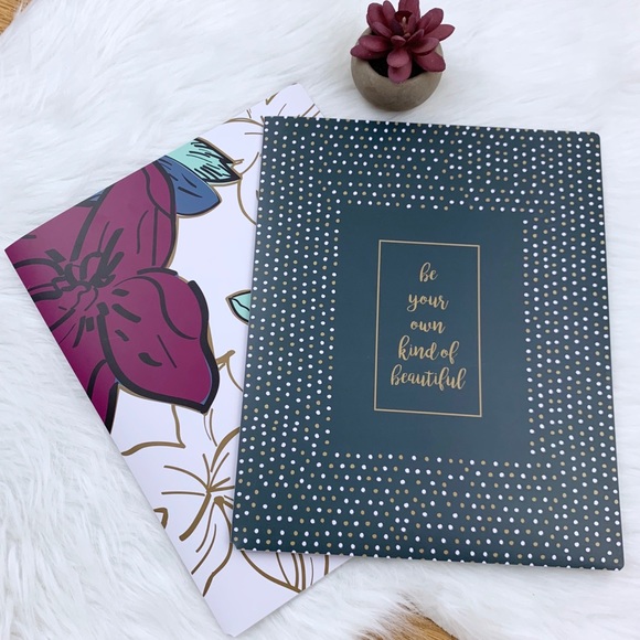 Vera Bradley Other - Vera Bradley Two Printed Plastic Pocket Folders